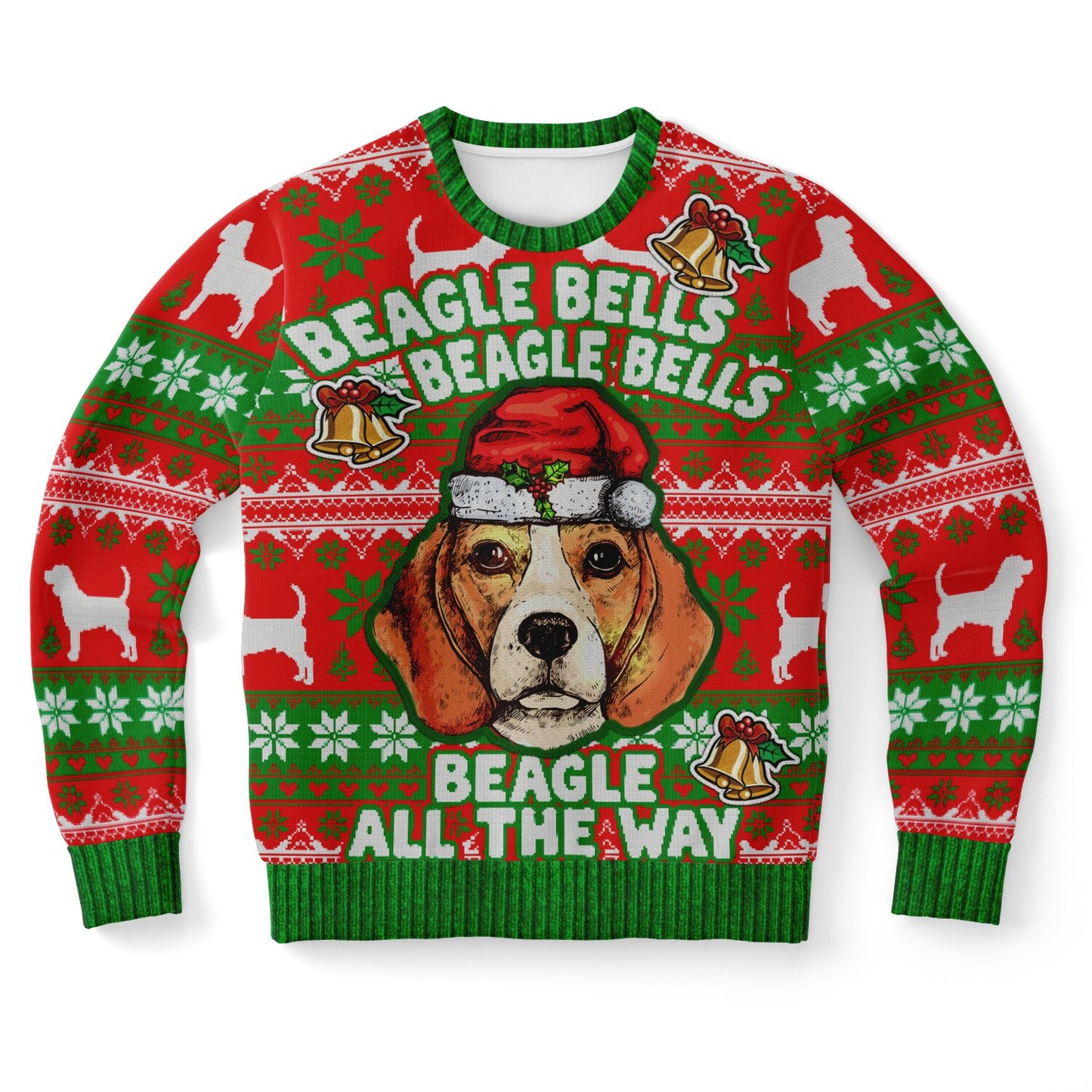 Beagle Bells Ugly Christmas Sweater
