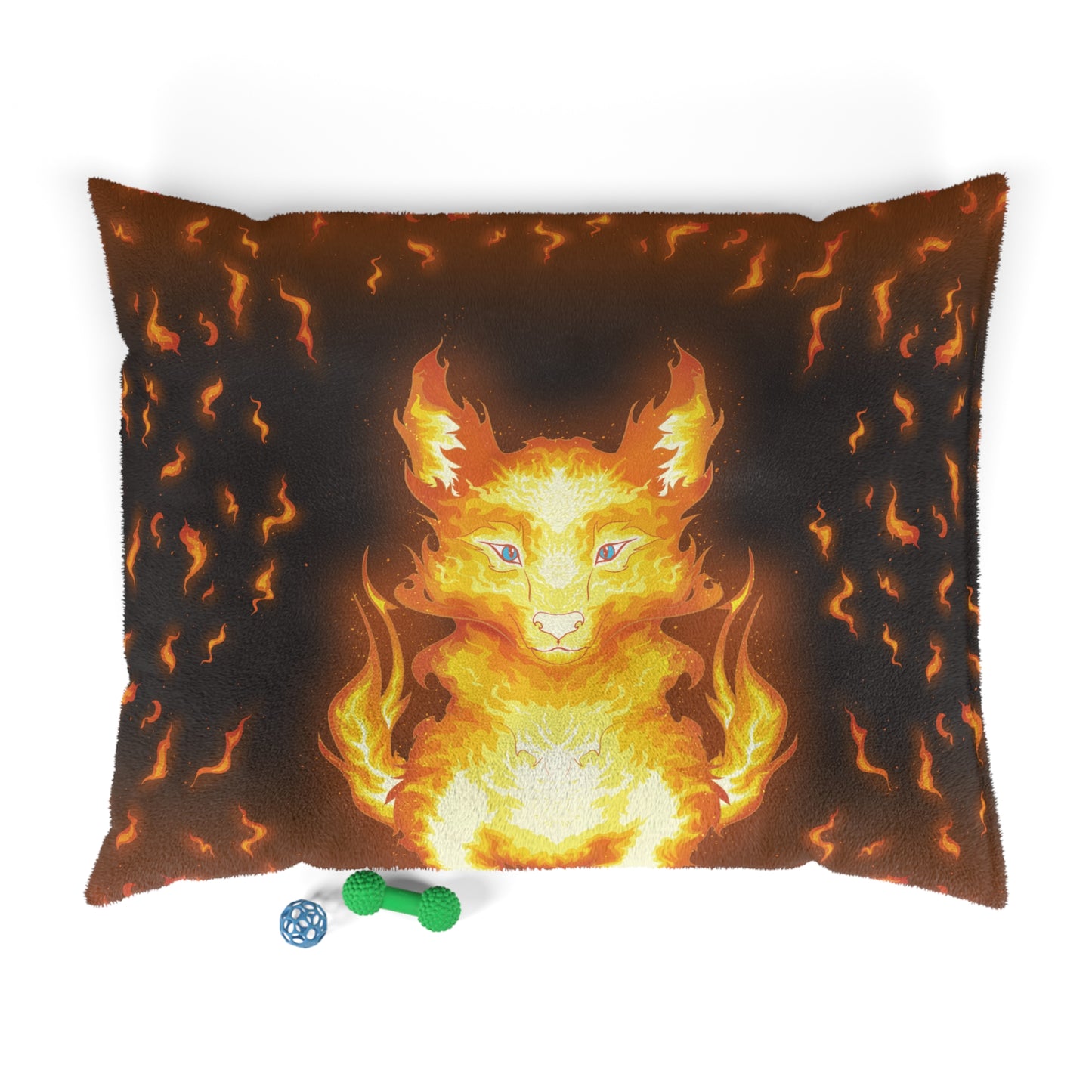 🔥 Flaming Inego - Pet Bed