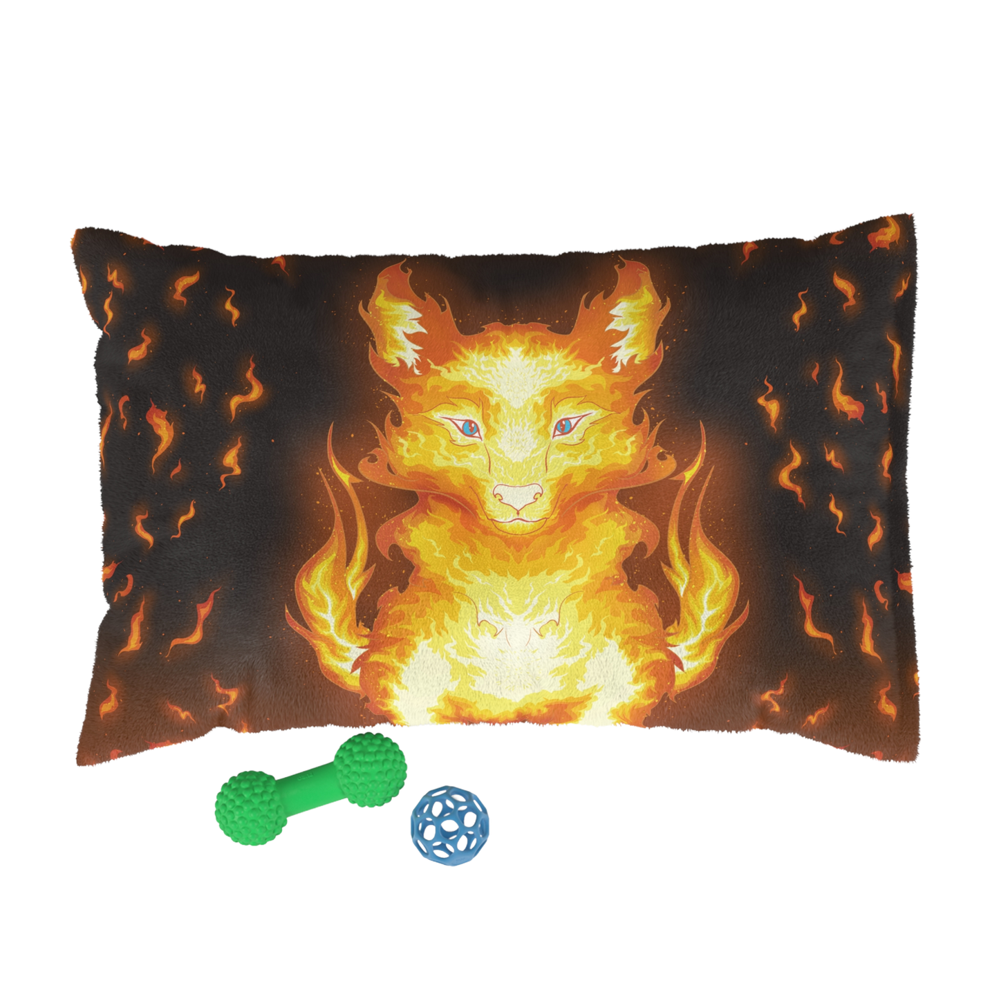🔥 Flaming Inego - Pet Bed