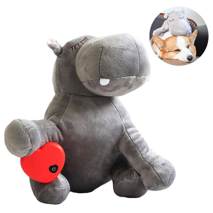 Soothing Heartbeat Plush Toy for Pet Anxiety Relief
