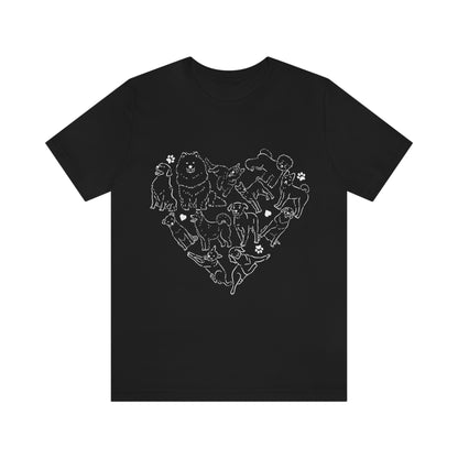 Heart of Dogs - Unisex T-Shirt